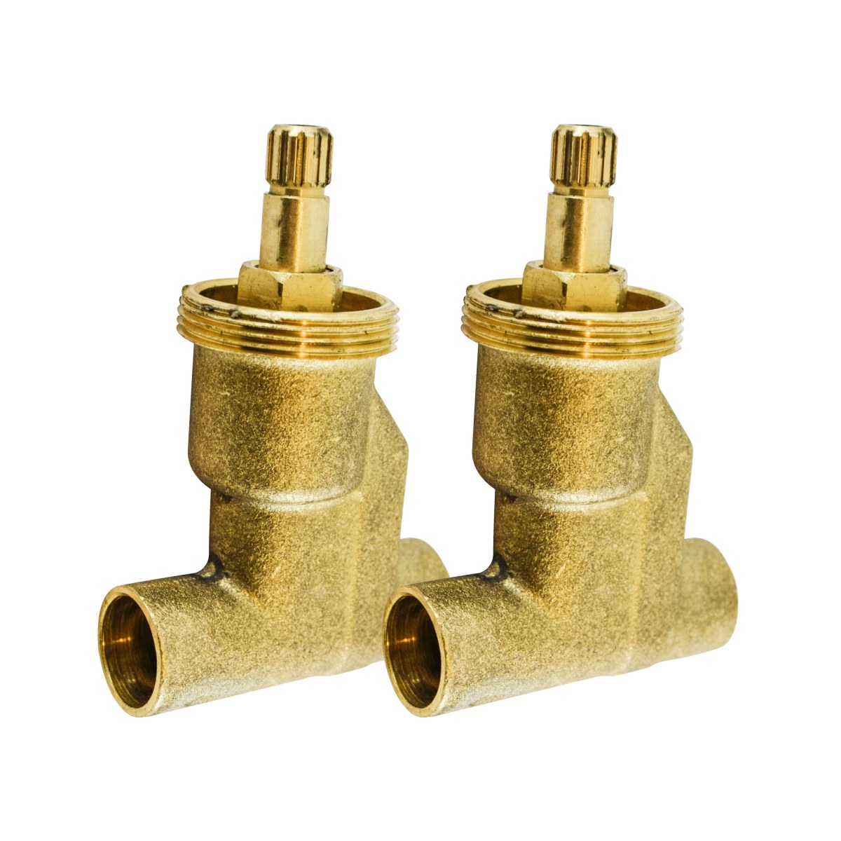 JUEGO DE LLAVES DE EMPOTRAR SOLDABLES 1/2