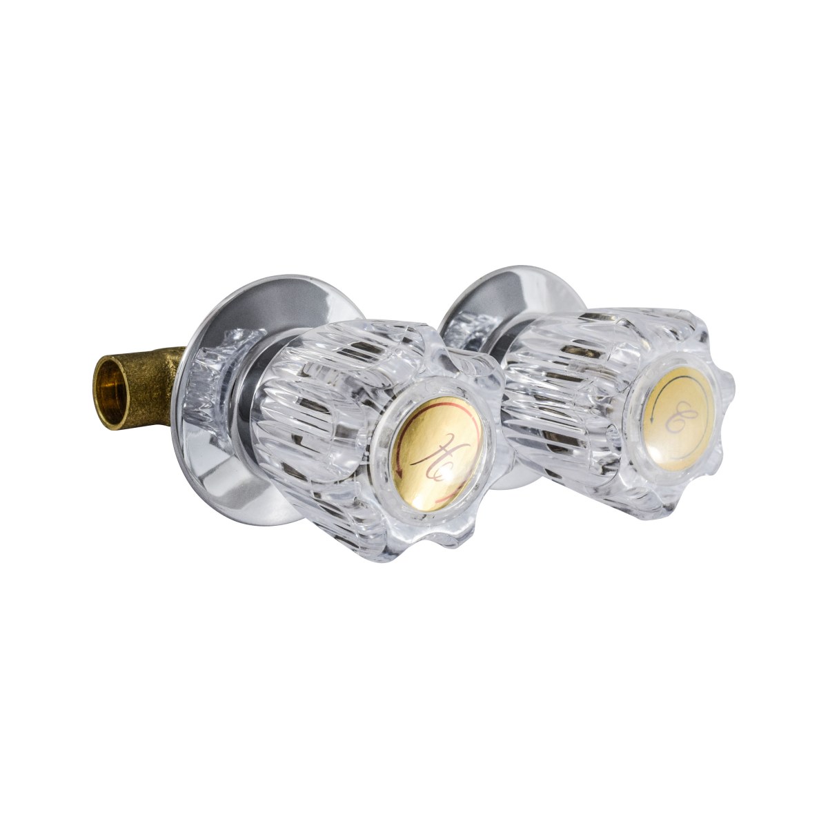 JUEGO DE LLAVES DE EMPOTRAR SOLDABLES 1/2