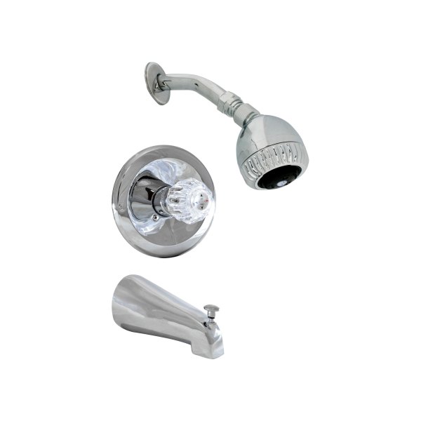 SET DE MEZCLADORA MONOMANDO CON REGADERA Y SALIDA TINA