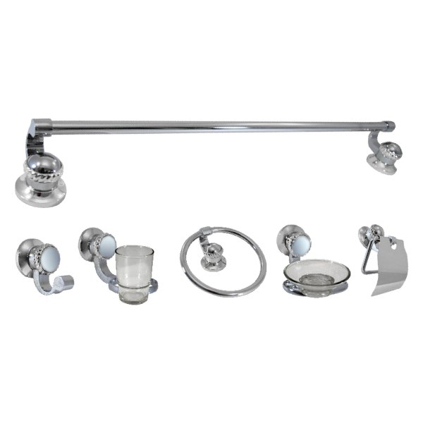 JUEGO DE ACCESORIOS PARA BAÑO (6 PIEZAS)