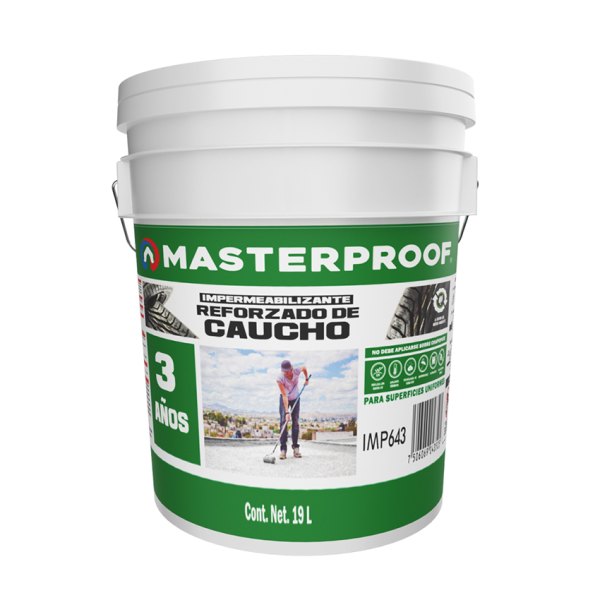IMPERMEABILIZANTE REFORZADO DE CAUCHO