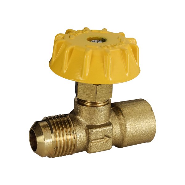 VÁLVULA PARA GAS AGUJA 3/8