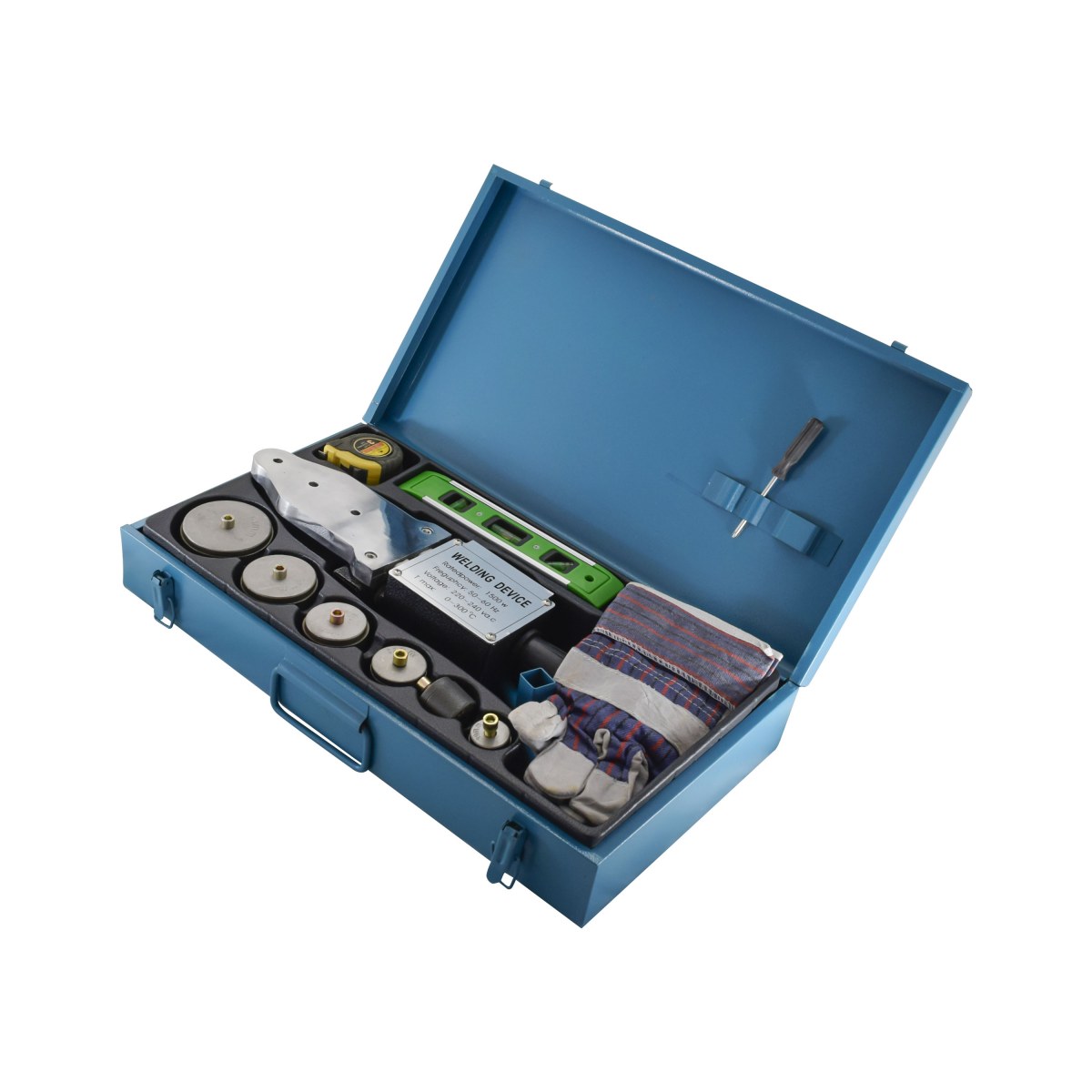 KIT DE TERMOFUSIÓN CON DADOS 20 mm a 63 mm PROFESIONAL