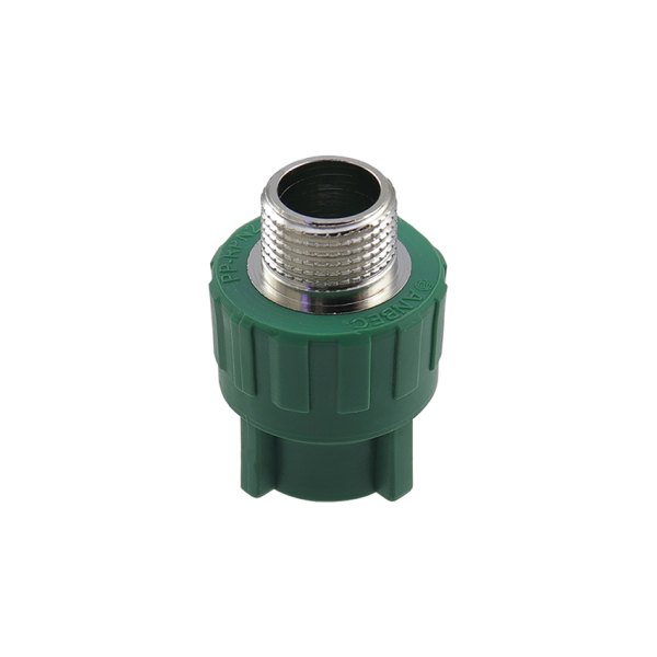 ADAPTADOR MACHO PP-R CON INSERTO DE LATÓN 20 mm A 1/2