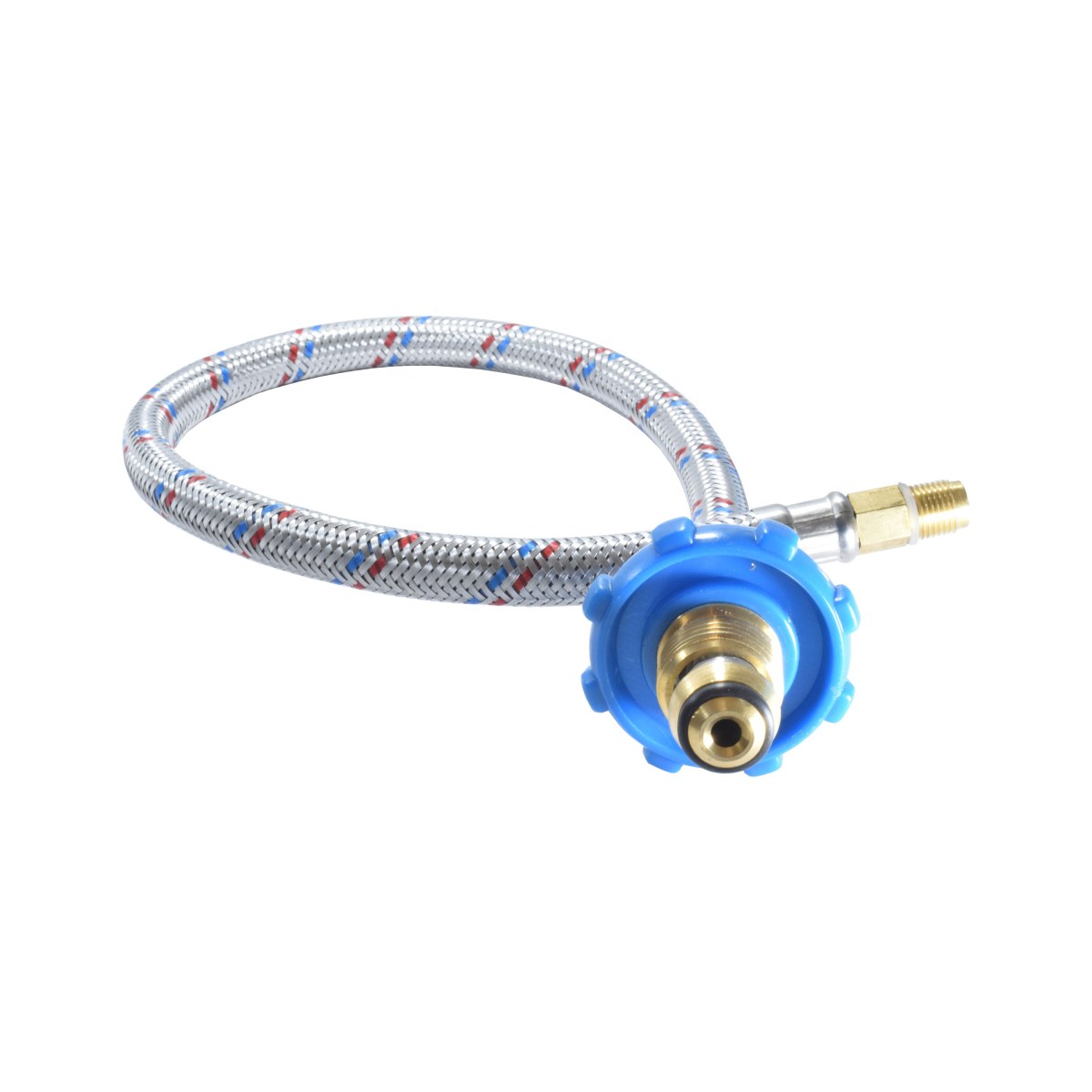 PIGTAIL PARA GAS CON MANERAL TRENZADO 7/16