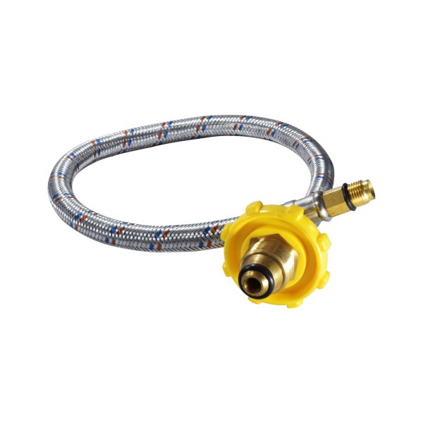 PIGTAIL PARA GAS CON MANERAL TRENZADO 7/16