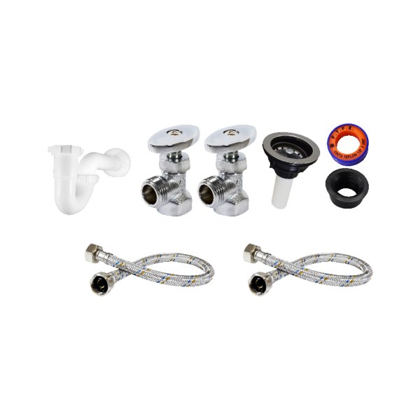 KIT DE INSTALACIÓN PARA TARJA DE UNA TINA