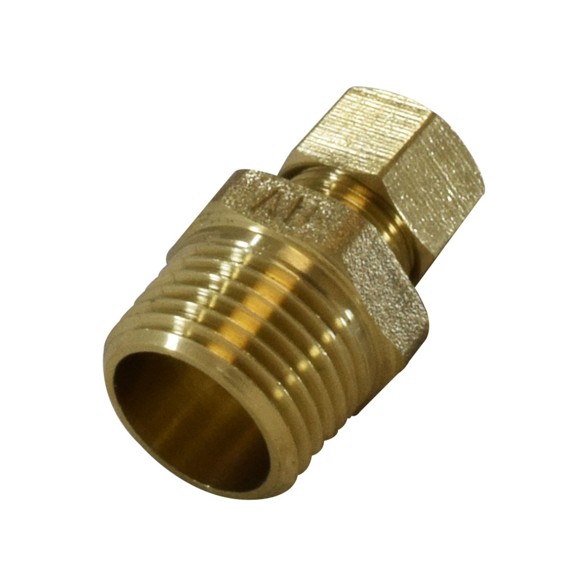 NIPLE TERMINAL DE COMPRESIÓN 3/8