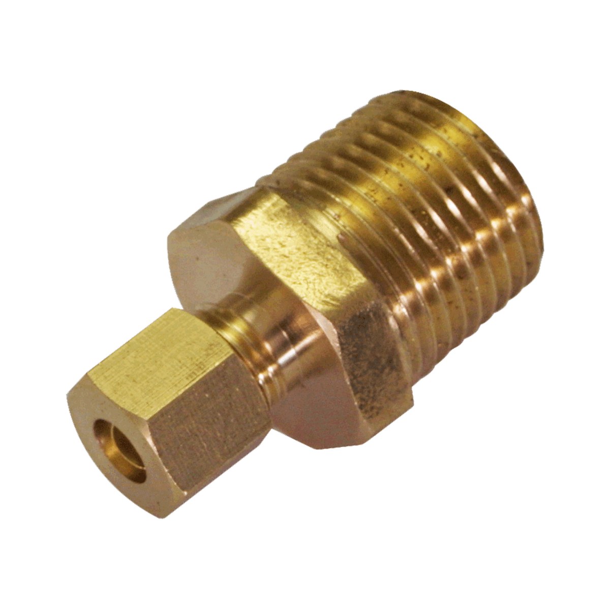 NIPLE TERMINAL DE COMPRESIÓN 1/4