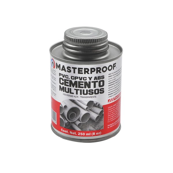 CEMENTO MULTIUSOS PVC, CPVC Y ABS