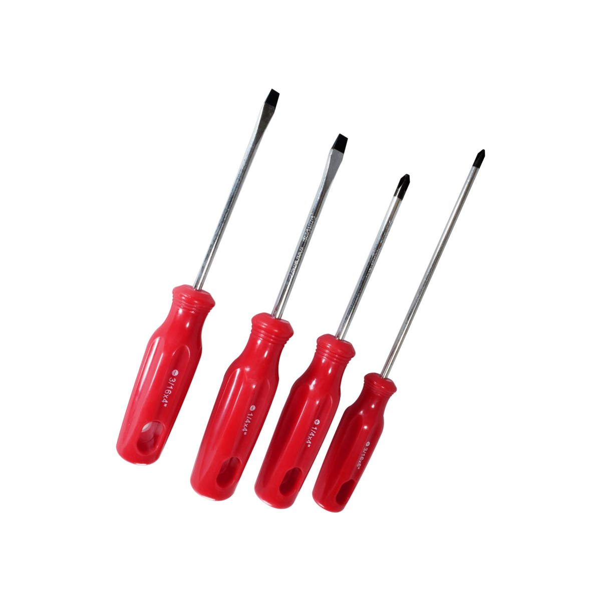 JUEGO DE DESARMADORES 4 PIEZAS