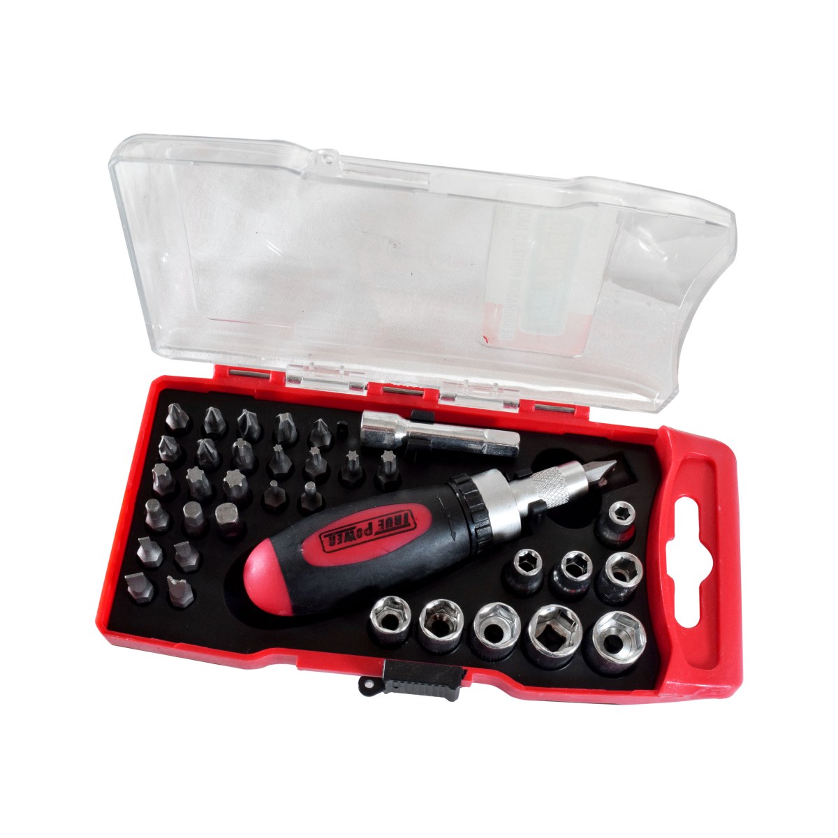 JUEGO DESARMADOR CON PUNTAS Y DADOS 36 PIEZAS