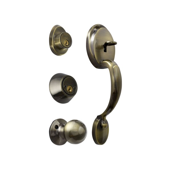 CERRADURA PARA PUERTA PRINCIPAL OVAL MANILLÓN MEDIANO