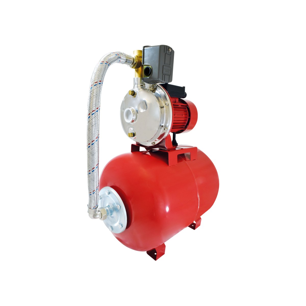 EQUIPO HIDRONEUMÁTICO BOMBA 1 HP TANQUE DE 50 L