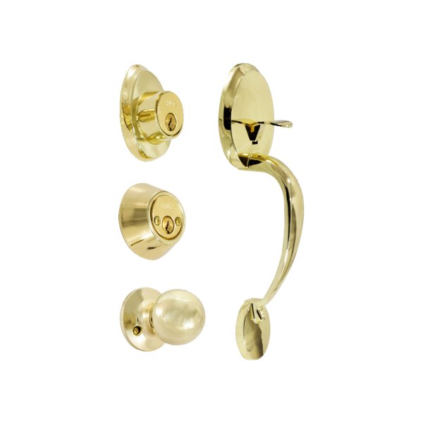 CERRADURA PARA PUERTA PRINCIPAL OVAL MANILLÓN GRANDE