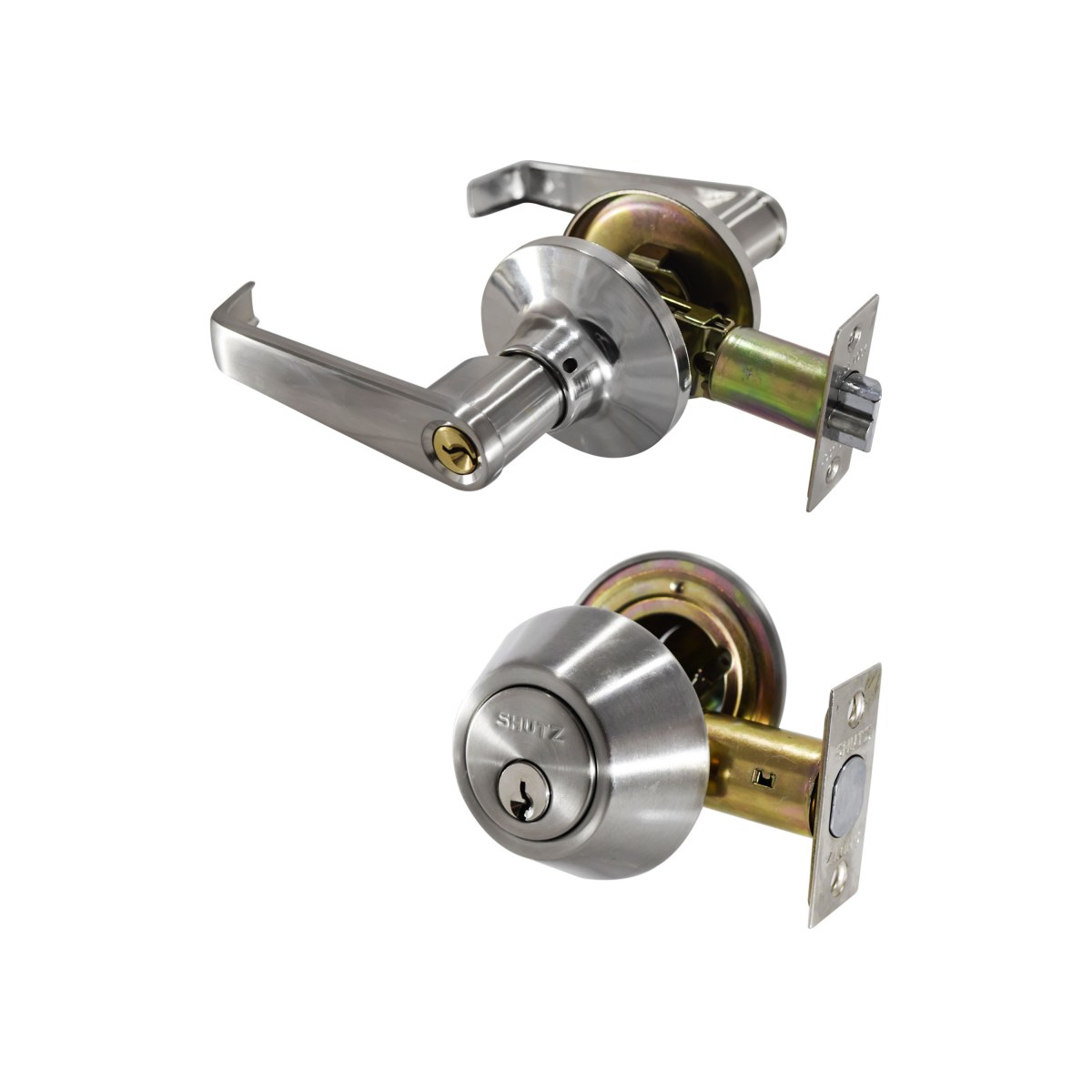 COMBO CERRADURA MANIJA Y CERROJO LLAVE/ LLAVE