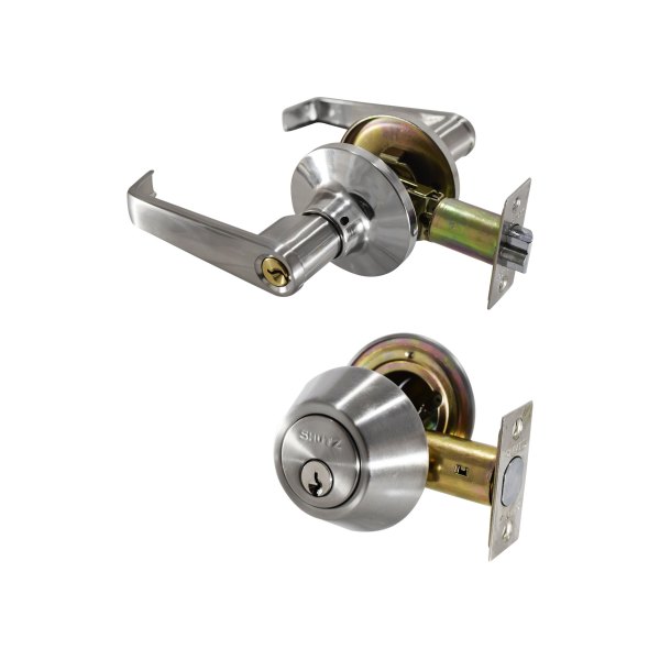 COMBO CERRADURA MANIJA Y CERROJO LLAVE/ LLAVE