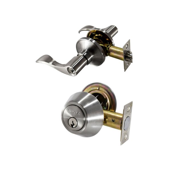 COMBO CERRADURA MANIJA Y CERROJO LLAVE/ LLAVE