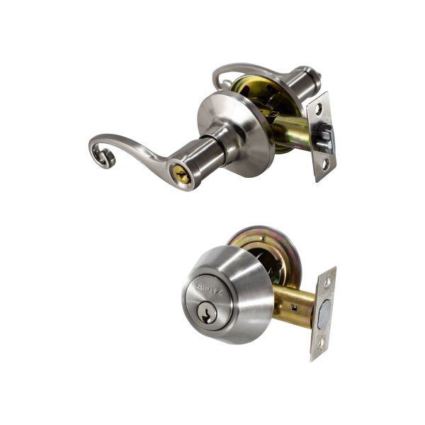 COMBO CERRADURA MANIJA (6451) Y CERROJO LLAVE/ LLAVE (7312)