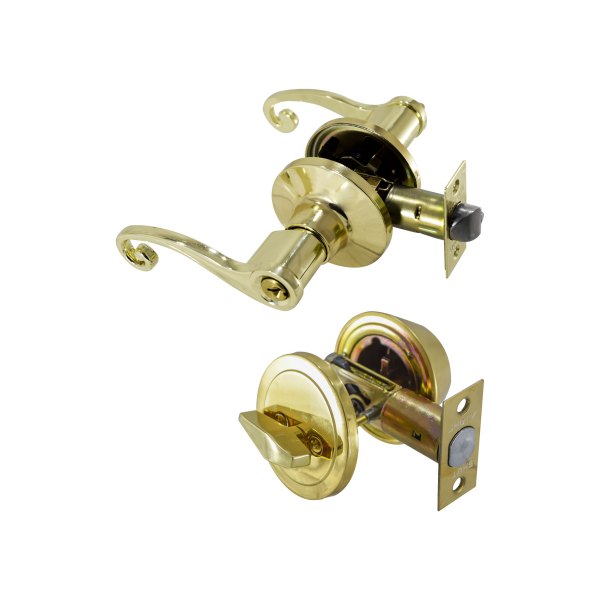 COMBO CERRADURA MANIJA (6451) Y CERROJO LLAVE/ MARIPOSA (7301)