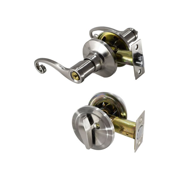 COMBO CERRADURA MANIJA (6451) Y CERROJO LLAVE/ MARIPOSA (7301)