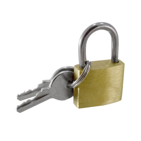 CANDADO CUERPO DE LATÓN