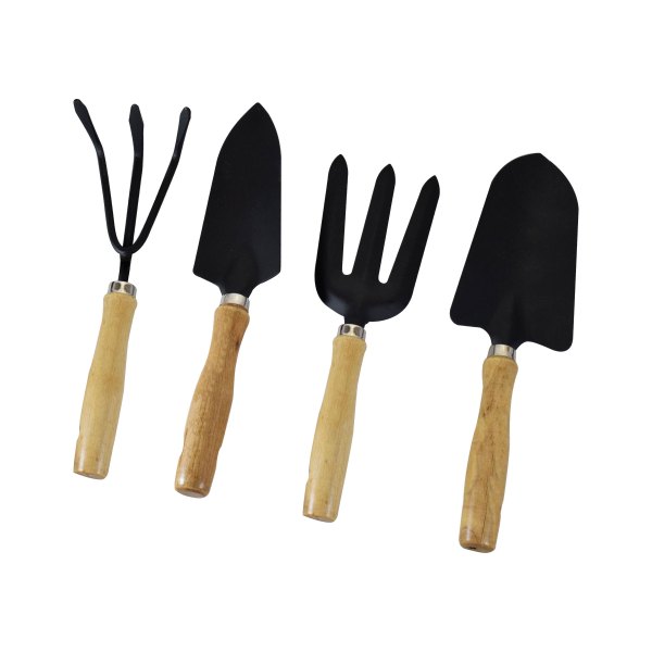 JUEGO DE HERRAMIENTAS PARA JARDÍN 4 PIEZAS