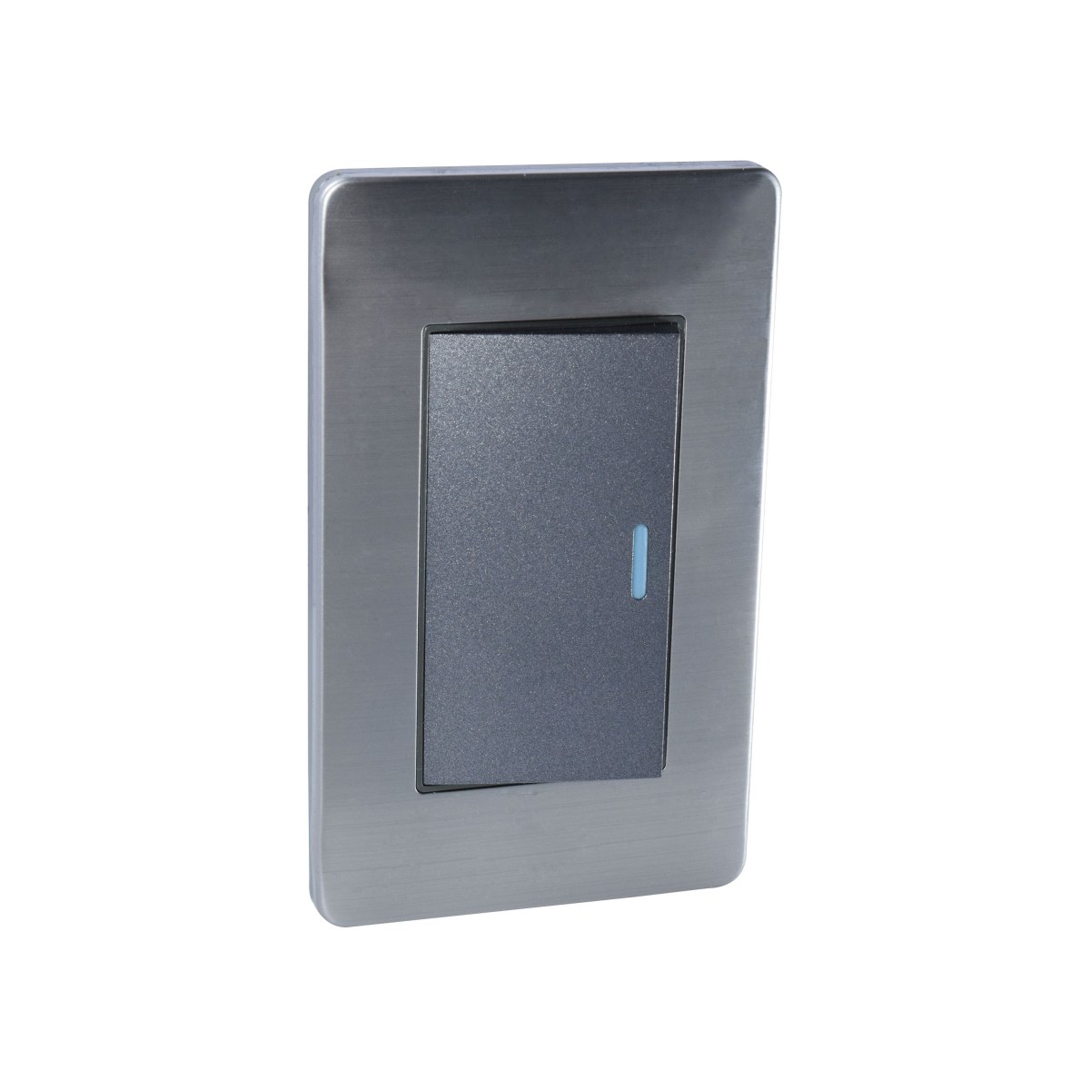 PLACA CON INTERRUPTOR SENCILLO 72 mm