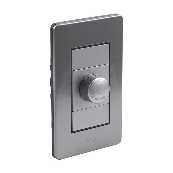 PLACA CON DIMMER ATENUADOR ROTATIVO 500 W