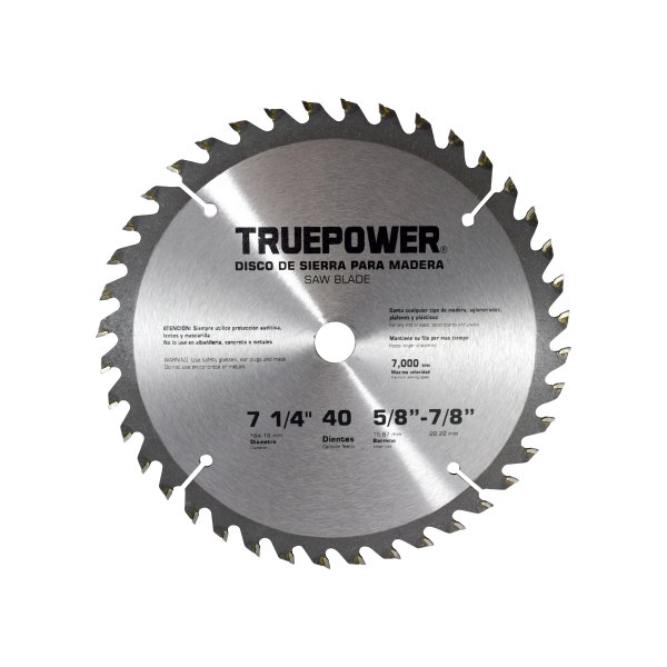 DISCO DE SIERRA PARA MADERA 7 1/4