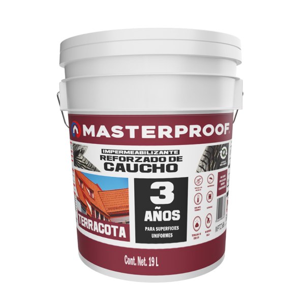 IMPERMEABILIZANTE REFORZADO DE CAUCHO