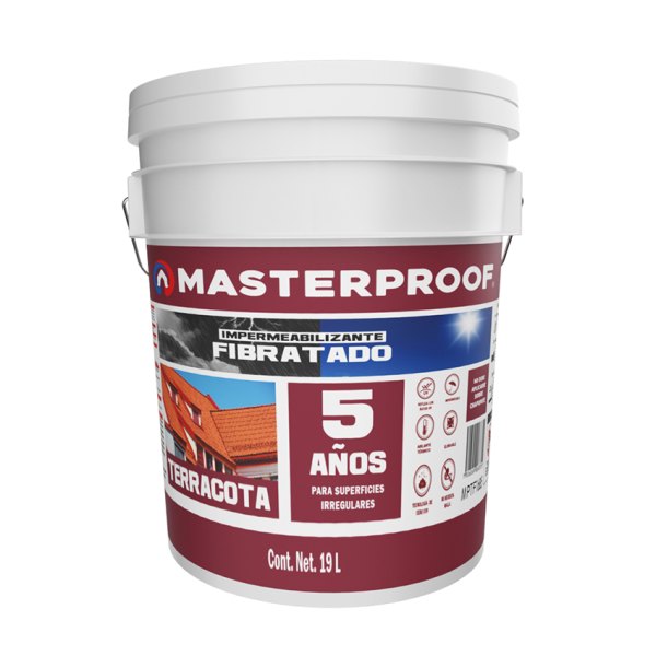 IMPERMEABILIZANTE FIBRATADO TERRACOTA