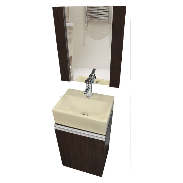 COMBO LAVABO BIEGE + KIT DE HERRAJES