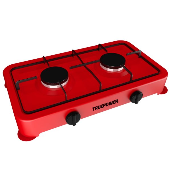 PARRILLA ROJA 2 QUEMADORES