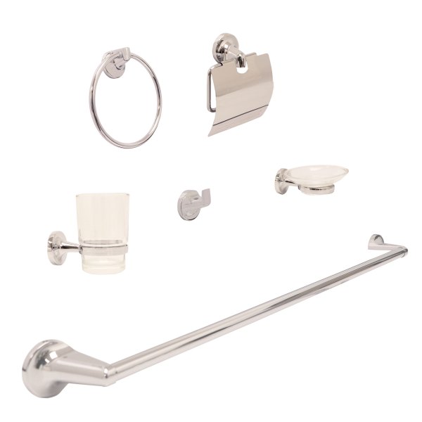 JUEGO DE ACCESORIO PARA BAÑO DE 6 PIEZAS