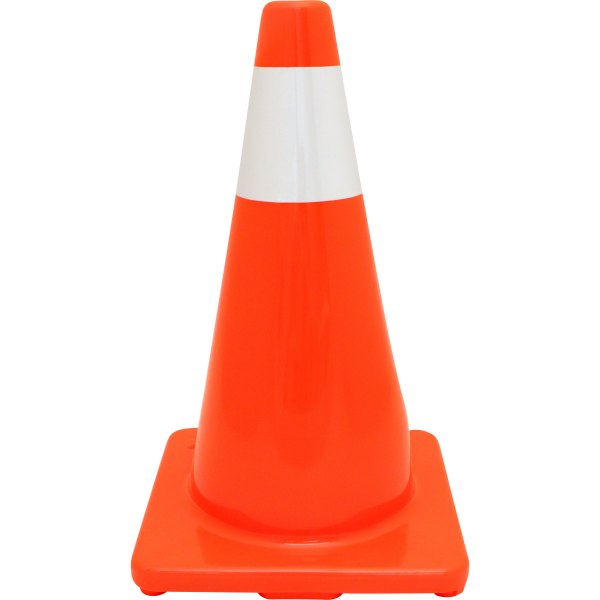 CONO DE PRECAUCIÓN CON REFLEJANTE