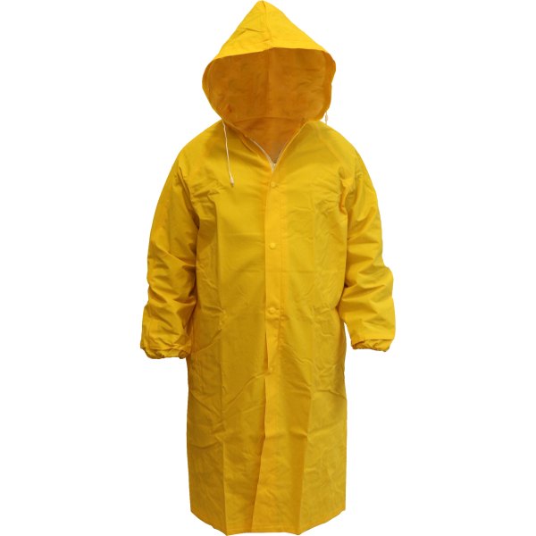 GABARDINA GRUESA CON CAPUCHA