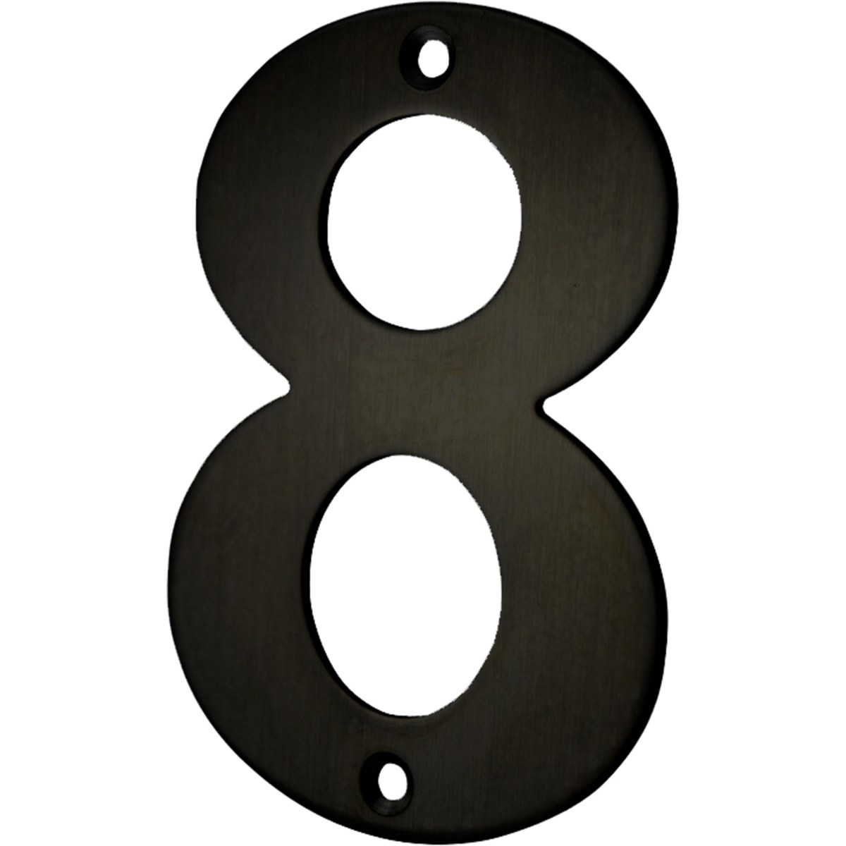 NÚMERO DE CASA NEGRO MATE 6