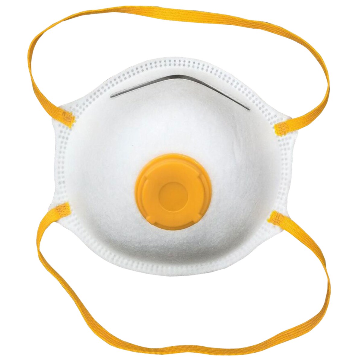 RESPIRADOR CON VÁLVULA PLEGABLE PARA POLVOS Y PARTÍCULAS