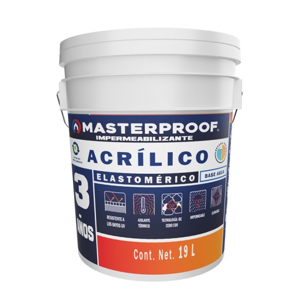 IMPERMEABILIZANTE ACRÍLICO ELASTOMÉRICO