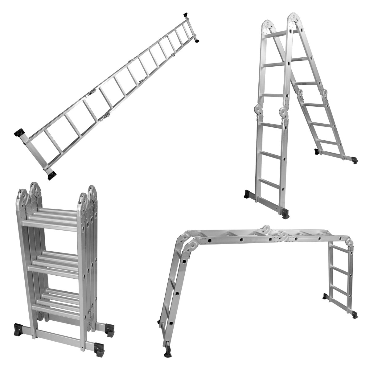 ESCALERA 4 POSICIONES 4 X 3 PELDAÑOS